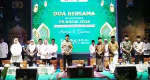 Ketua MUI Kota Kediri Hadir Bersama Pj Wali Kota Kediri dalam Doa Bersama untuk Pilkada Aman dan Damai
