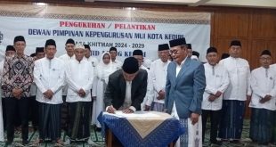MUI Kota Kediri Masa Khidmah 2024-2029 Resmi Dilantik
